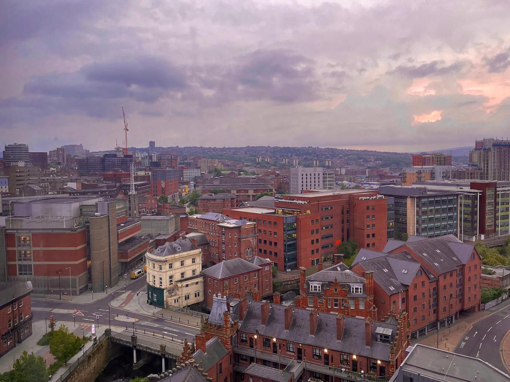 Penthouse Gem, Central, Scenic Views, Stylish, Modern, City Centre 2Br Sheffield Exterior photo